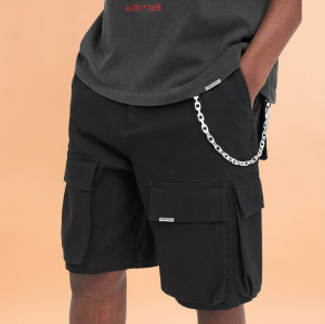 Custom Nylon Streetwear Shorts | Relaxed Casual Fashion Style | Streetwear Supplier