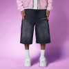 Custom Washed Vintage Jeans | Baggy Straight-leg Shorts | Streetwear Shorts Supplier