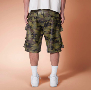Custom Camo Cargo Shorts | Multi-pocket Camouflage | Oversize Streetwear Manufacturer