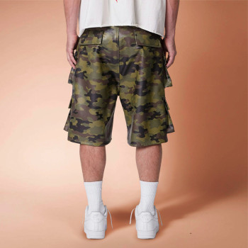 Custom Camo Cargo Shorts | Multi-pocket Camouflage | Oversize Streetwear Manufacturer