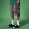Custom Cotton Spandex Distressed Shorts | All Print Camouflage | Oversize Streetwear Manufacturer