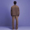 Custom Heavyweight Canvas Work Tracksuits | Acid Wash Faded Vintage | Men's Two Piece Set