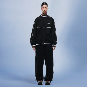 Custom Nylon Windbreaker Tracksuit | Zipper up Soft Shell | Streetwear Sweatsuits Unisex