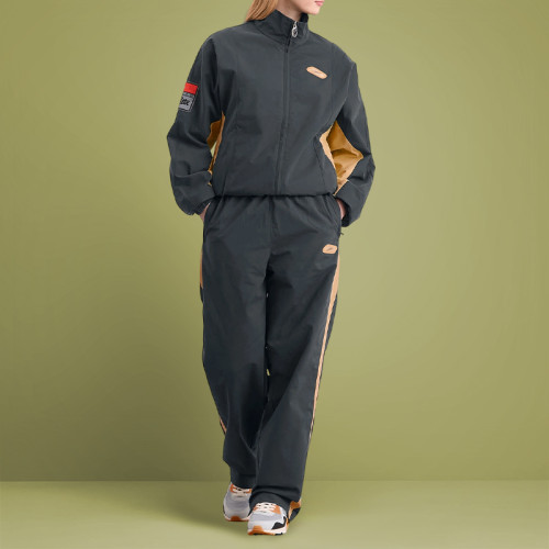 Custom Men's Windproof Two-Piece Tracksuit | Polyester Nylon Baggy Jogging Suit Windbreaker