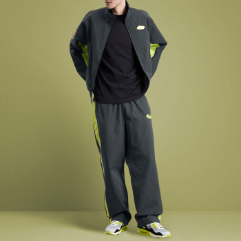 Custom Men's Windproof Two-Piece Tracksuit | Polyester Nylon Baggy Jogging Suit Windbreaker