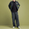 Custom Men's Windproof Two-Piece Tracksuit | Polyester Nylon Baggy Jogging Suit Windbreaker