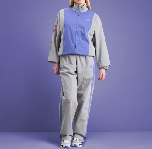 Custom Lightweight Windbreaker Tracksuit | Splicing Casual Sportswear Unisex | Streetwear Supplier