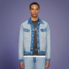 Custom Designer Denim Jacket | Vintage Washed Distressed Jacket | Streetwear Supplier