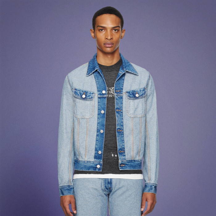 Custom Designer Denim Jacket | Vintage Washed Distressed Jacket | Streetwear Supplier