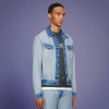 Custom Designer Denim Jacket | Vintage Washed Distressed Jacket | Streetwear Supplier