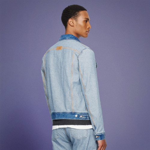 Custom Designer Denim Jacket | Vintage Washed Distressed Jacket | Streetwear Supplier