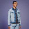 Custom Designer Denim Jacket | Vintage Washed Distressed Jacket | Streetwear Supplier