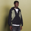 Custom Nylon Boxy Zipper Pockets | Streetwear Splicing Color Blocks | Zip up Windbreaker Jackets