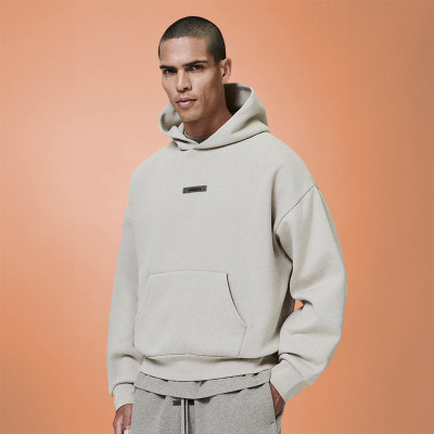 Custom Puff Print LOGO Hoodies | Oversized Drop Shoulder | Heavyweight Boxy Fit Cropped Hoodie