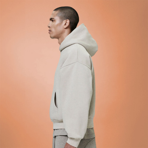 Custom Puff Print LOGO Hoodies | Oversized Drop Shoulder | Heavyweight Boxy Fit Cropped Hoodie