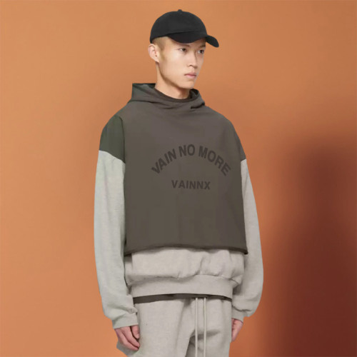 Custom 100% Cotton Hoodies | Blank Embossed Essentials Hoodie |  Sports Jogging Sweatshirt