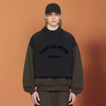 Custom 100% Cotton Hoodies | Blank Embossed Essentials Hoodie |  Sports Jogging Sweatshirt