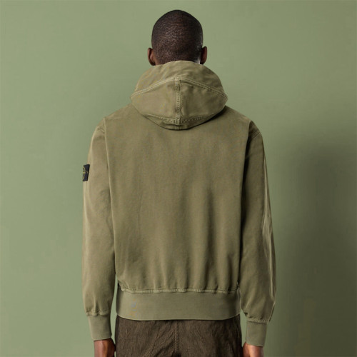 Custom French Terry Cotton Fleece Hoodie | Blank Graphic print | Zip up Hoodie for Men