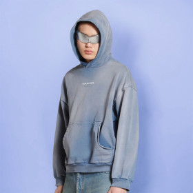 Custom Acid Wash Sun Faded Hoodie | Oversize Heavyweight Hoodie | Hoodie for Men