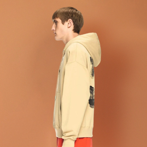 Custom Drop Shoulder Drawstring Hoodie | Long Sleeve Embroidery Hip-hop Style | Hoodies for Men