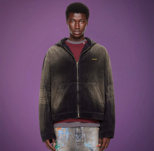 Custom Acid wash Hoodie | Sun Faded Vintage Zip-up Hoodie | Oversized Streetwear