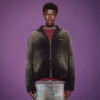 Custom Acid wash Hoodie | Sun Faded Vintage Zip-up Hoodie | Oversized Streetwear