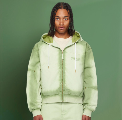 Custom  High Quality Green Hoodie  |Drop Shoulder Heavyweight Hoodie | Streetwear Supplier