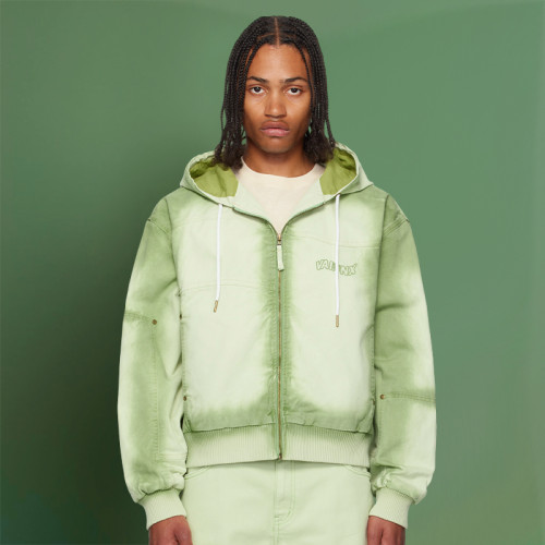 Custom  High Quality Green Hoodie  |Drop Shoulder Heavyweight Hoodie | Streetwear Supplier