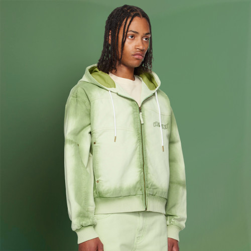 Custom  High Quality Green Hoodie  |Drop Shoulder Heavyweight Hoodie | Streetwear Supplier