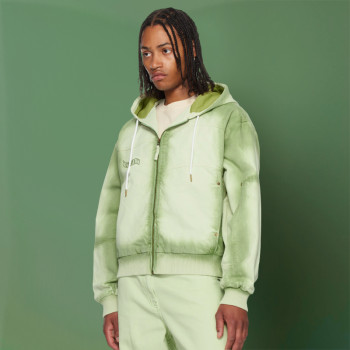 Custom  High Quality Green Hoodie  |Drop Shoulder Heavyweight Hoodie | Streetwear Supplier