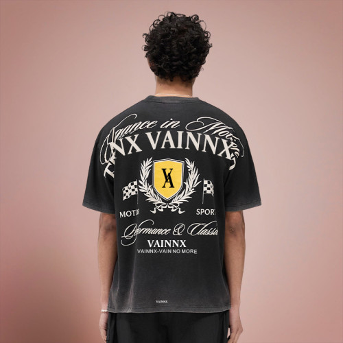 Custom Men Oversize Print T-shirt | Acid Wash Heavyweight Sun Fade | T-shirt for Men