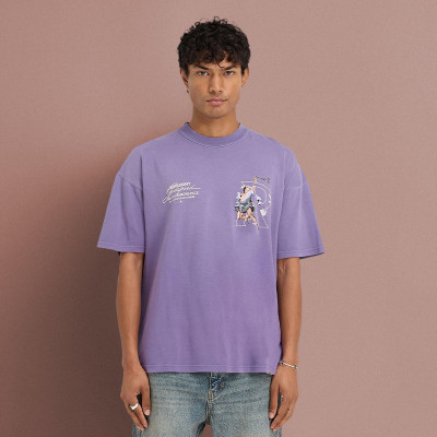 Custom High Quality 100% Cotton T-shirt | Oversize Blank Print Graphics | Designer Streetwear