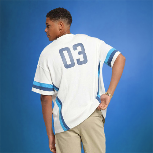Custom Graphic T-Shirt | Breathable Mesh Fabric Quick Dry Lightweight | Oversize Streetwear Style