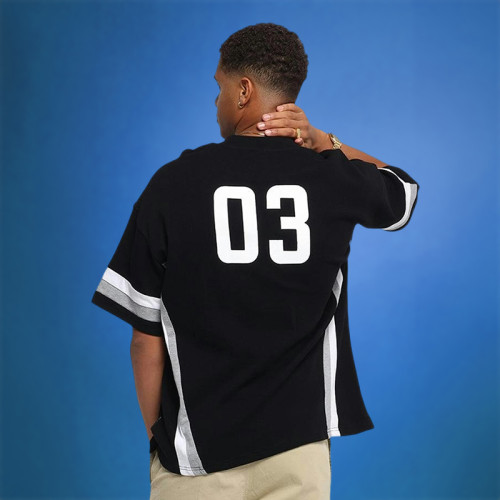 Custom Graphic T-Shirt | Breathable Mesh Fabric Quick Dry Lightweight | Oversize Streetwear Style