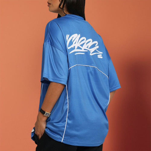 Custom Jersey Mesh T-Shirt | Polyester Spandex Screen Print | T-shirts for Men