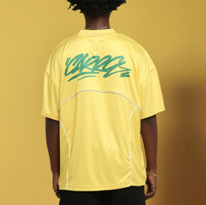 Custom Jersey Mesh T-Shirt | Polyester Spandex Screen Print | T-shirts for Men