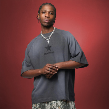 Custom Men's Acid Wash T-Shirt | Vintage casual heavyweight | Oversize Streetwear Supplier