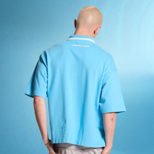Custom Embroidered Printed Logo T-shirt | Comfortable Casual Unisex Polo Shirt | Lightweight Shirt