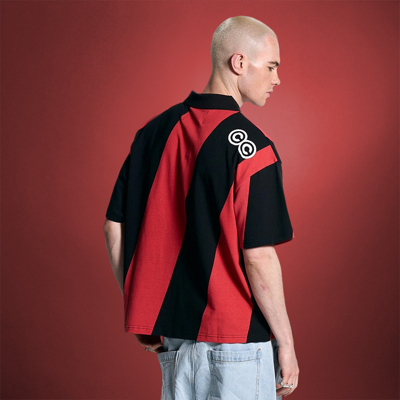 Striped Embroidery Logo