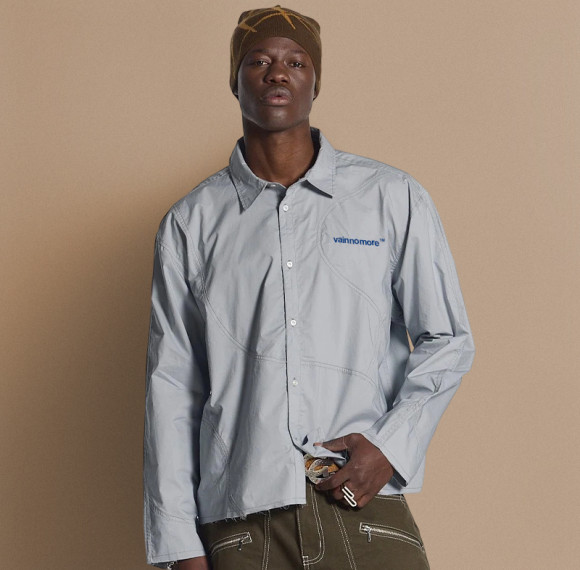 Custom Men's Slim Fit Oxford Cotton Shirt | High Collar Long Sleeves | Solid Color Shirts