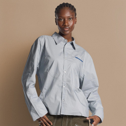 Custom Men's Slim Fit Oxford Cotton Shirt | High Collar Long Sleeves | Solid Color Shirts