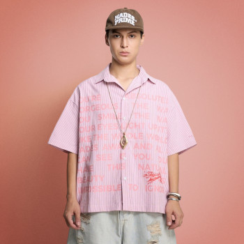 Custom Men's Casual Polo Shirts | Bicolor Drop Shoulder Stripes Design| Fashion Concise