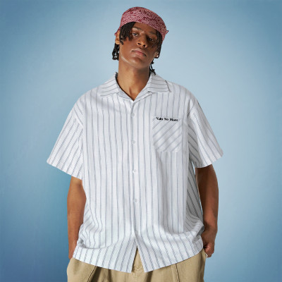 Custom Men's Button Down Shirts | Plain Casual Vintage Summer Shirts| Regular Streetwear