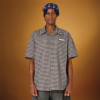 Custom Vintage Casual Grid shirt | High Quality Printed logo | Men's Summer Shirt