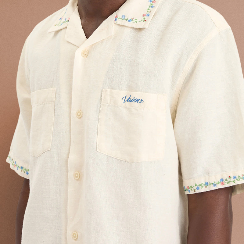 Lace embroidery Shirt