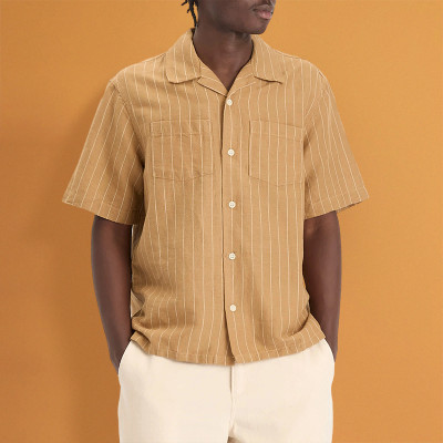 Custom Men's Casual Button Shirt | Graphic Plain Work Shirts | Oversized Streetwear Supplier