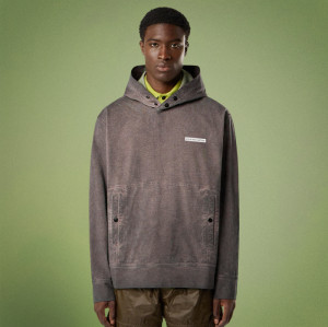 Custom Lettered Embroidery Logo Hoodie | High Quality Heavyweight Acid Washed | Men's Streetwear