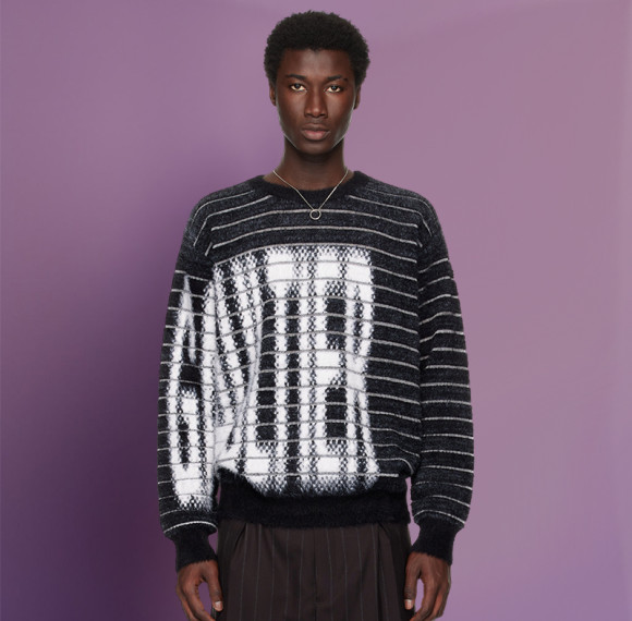 Custom Crew Neck Pullover Sweater | Jacquard Graphic Knitwear | Men's Sweater Manufacturer