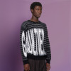 Custom Crew Neck Pullover Sweater | Jacquard Graphic Knitwear | Men's Sweater Manufacturer