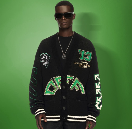 Custom Cardigan Sweater | Classic Embroidered Print Logo | Knit Button V Neck Sweater